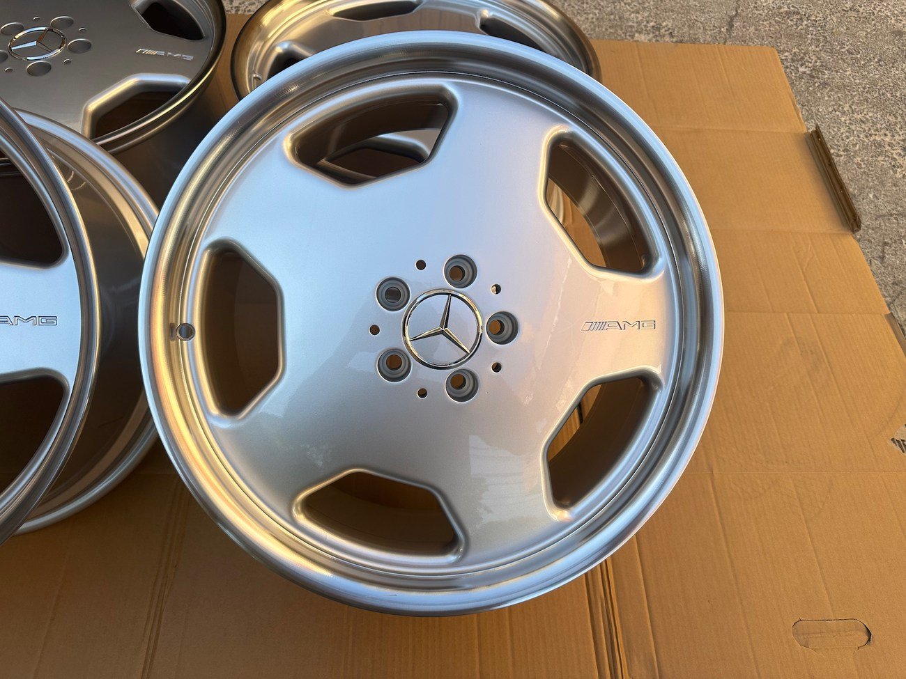 Staggered 19" AMG Aero II Monoblock Wheels - Image 8