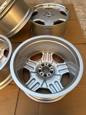 Staggered 19″ AMG Aero II Monoblock Wheels – W140 OEM-Style Mercedes Alloy Wheels - Image 2