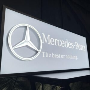 Mercedes-Benz Promotional Illuminated Sign