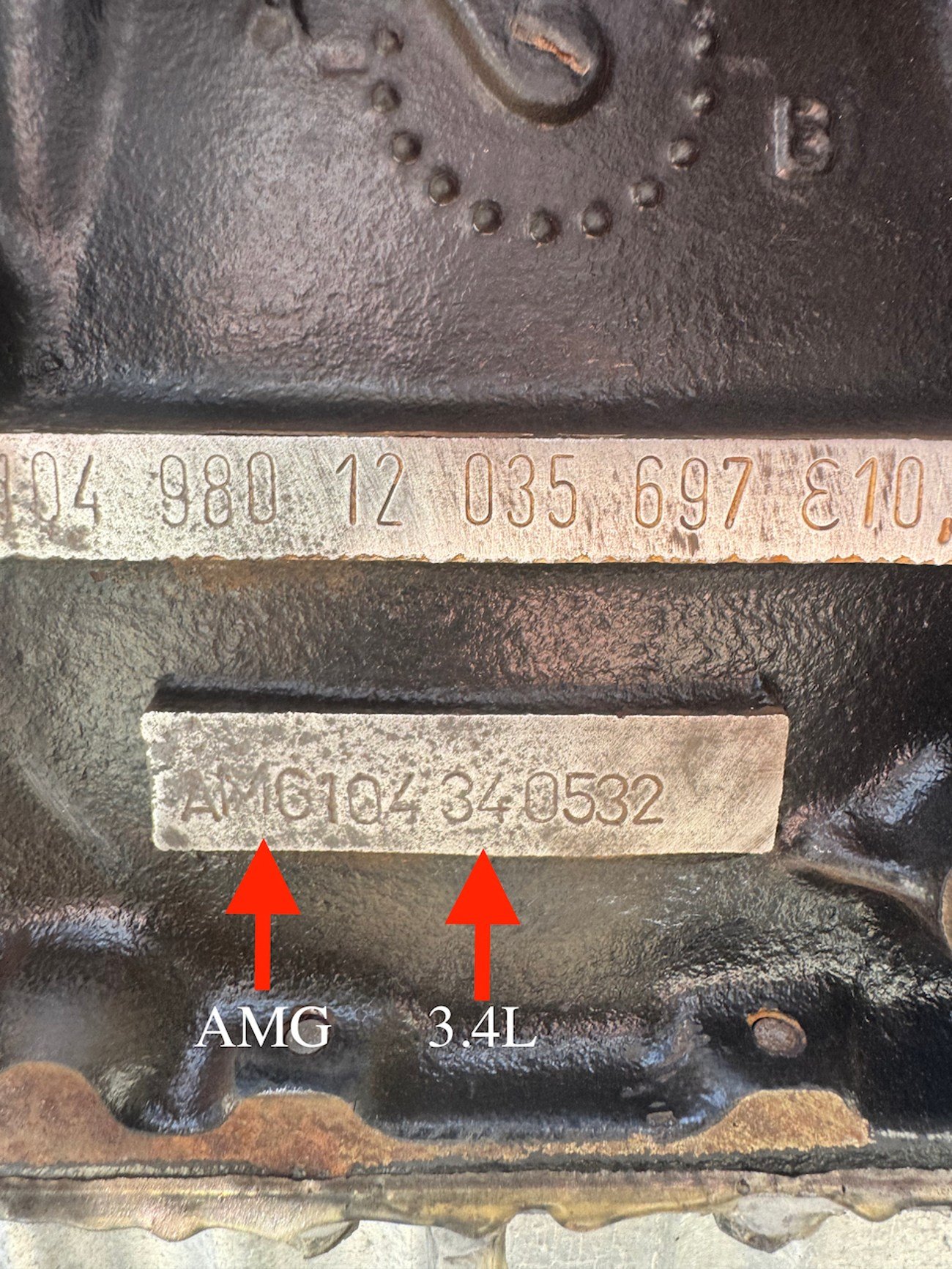 M104 AMG 3.4-Liter 24v Engine - Image 4