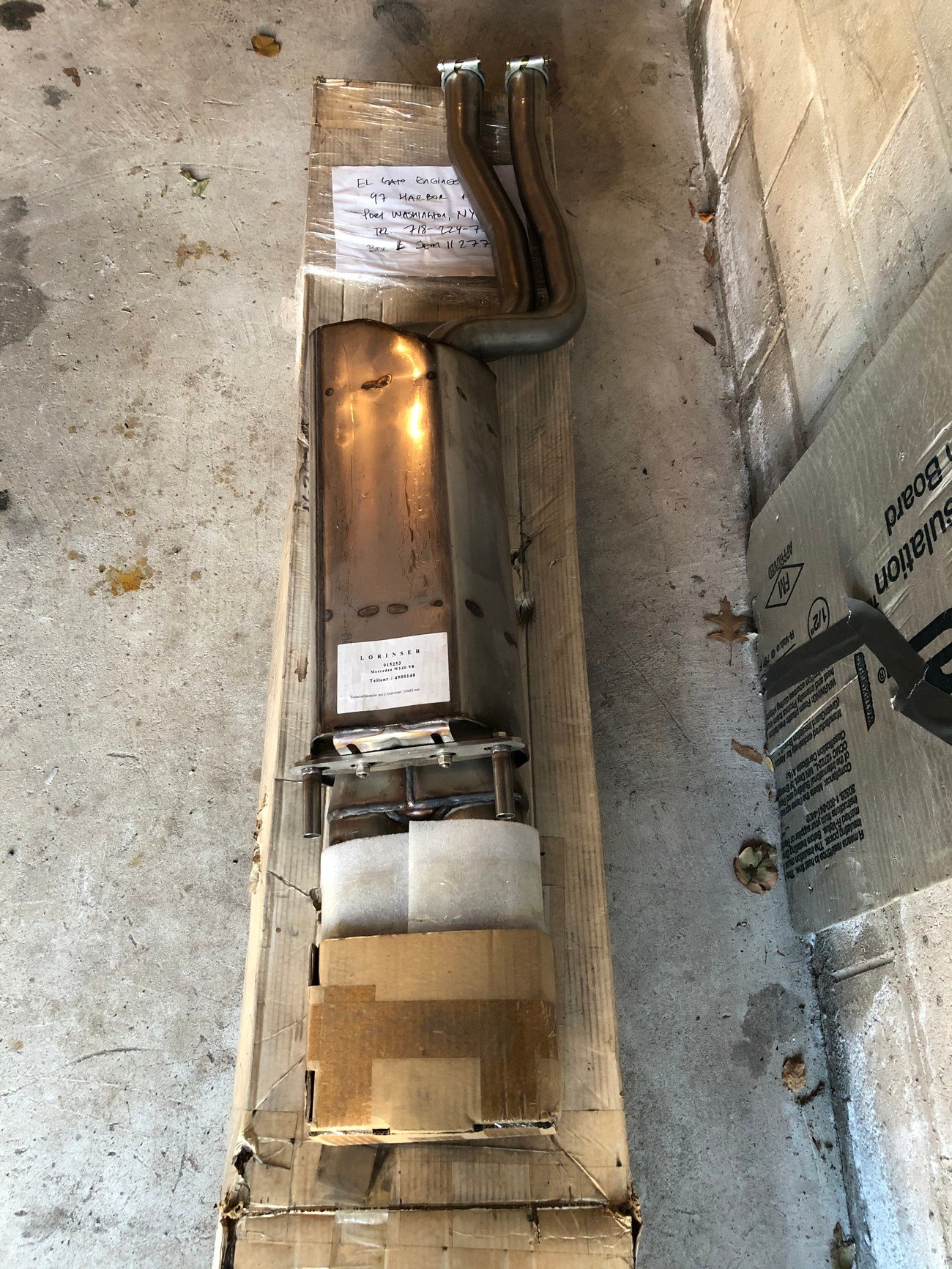 NOS Lorinser Exhaust for Mercedes-Benz W140 - Image 15