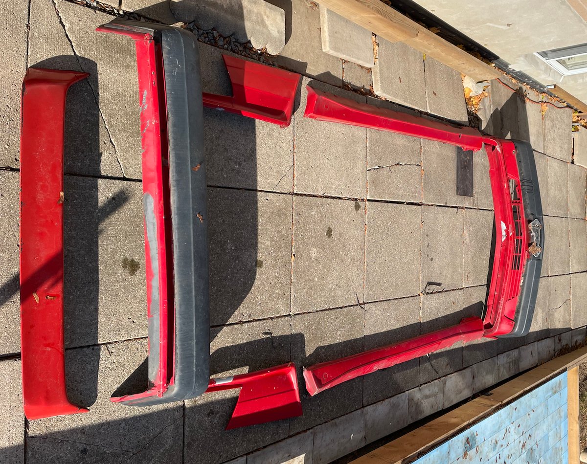 Authentic AMG W201 Mercedes 190E Body Kit - Image 2