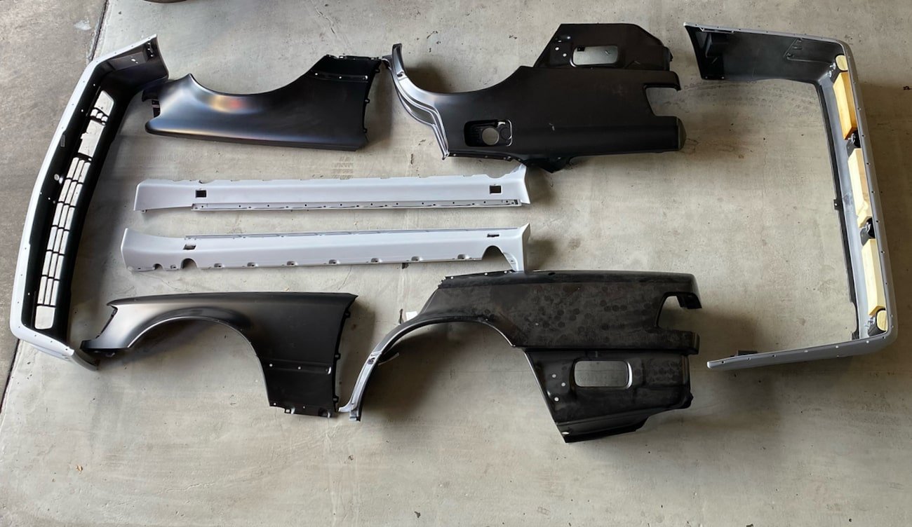 Mercedes-Benz W124 E500 / 500E Fender & Body Parts Package - Image 6
