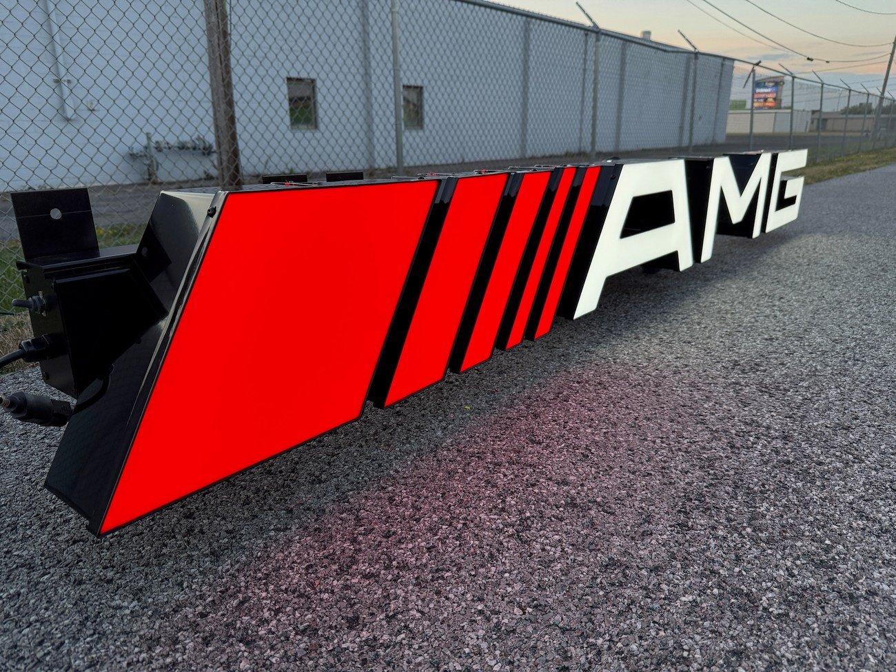 Mercedes-AMG illuminated sign - Image 4