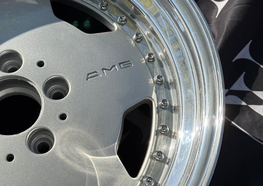 Staggered 3-Piece 17″ AMG Aero III Wheels - Image 6