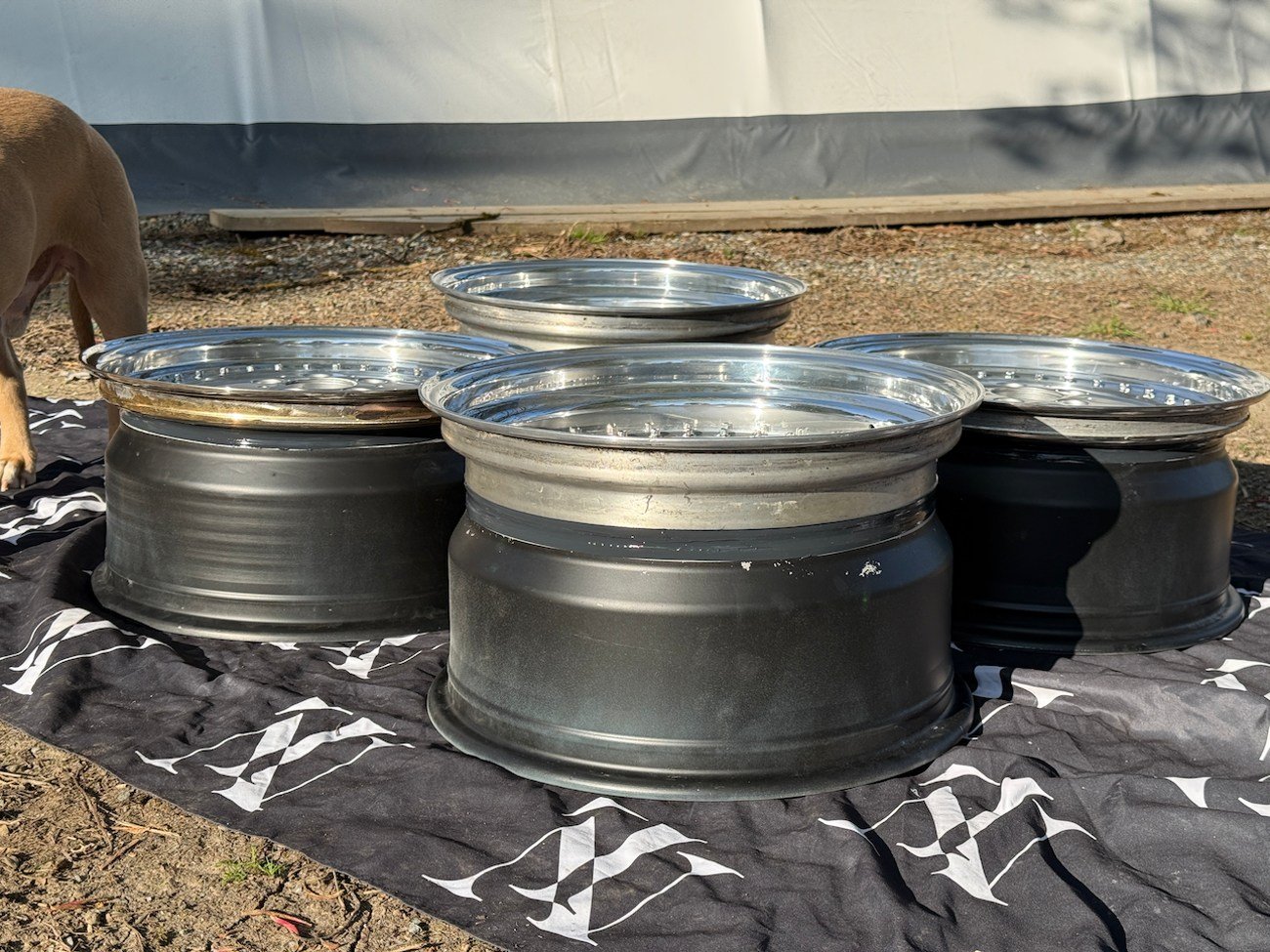 Staggered 3-Piece 17″ AMG Aero III Wheels - Image 13