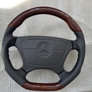 Custom Leather/Wood Mercedes-Benz Steering Wheel W124/ R129 / W210