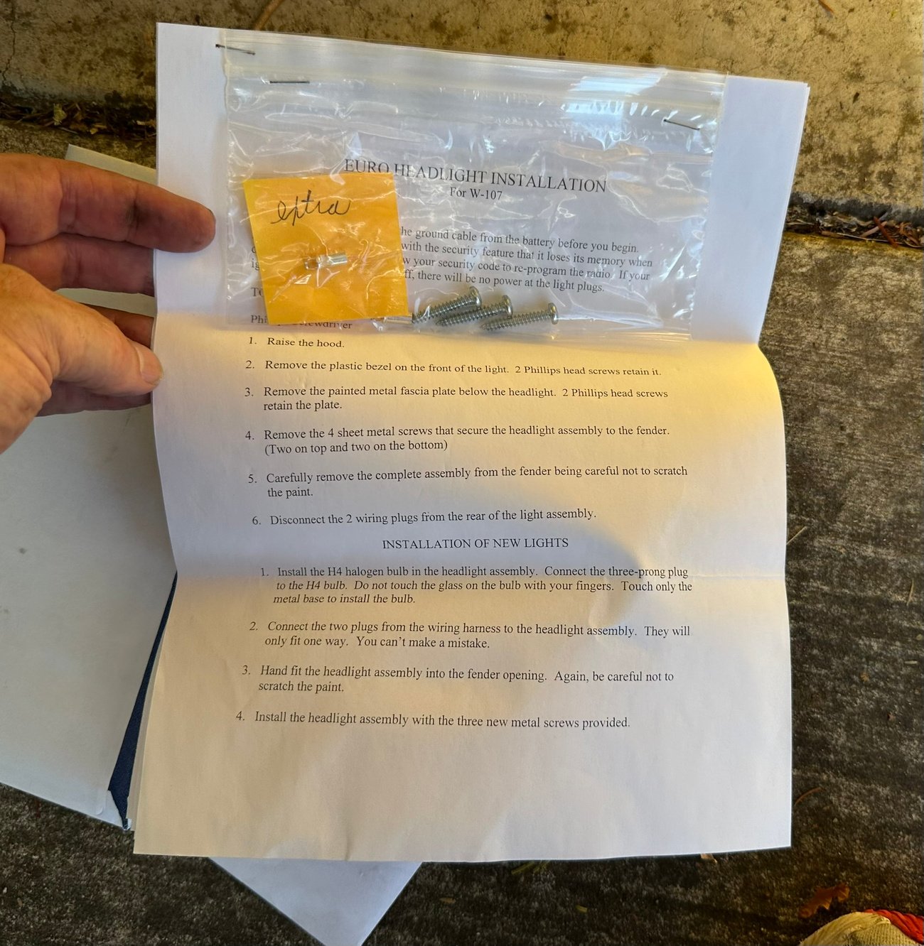 NOS Bosch R107 European Headlamps - Image 16