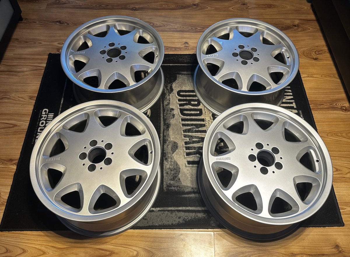 Authentic 19″ BRABUS Monoblock III Wheels – W140/C140