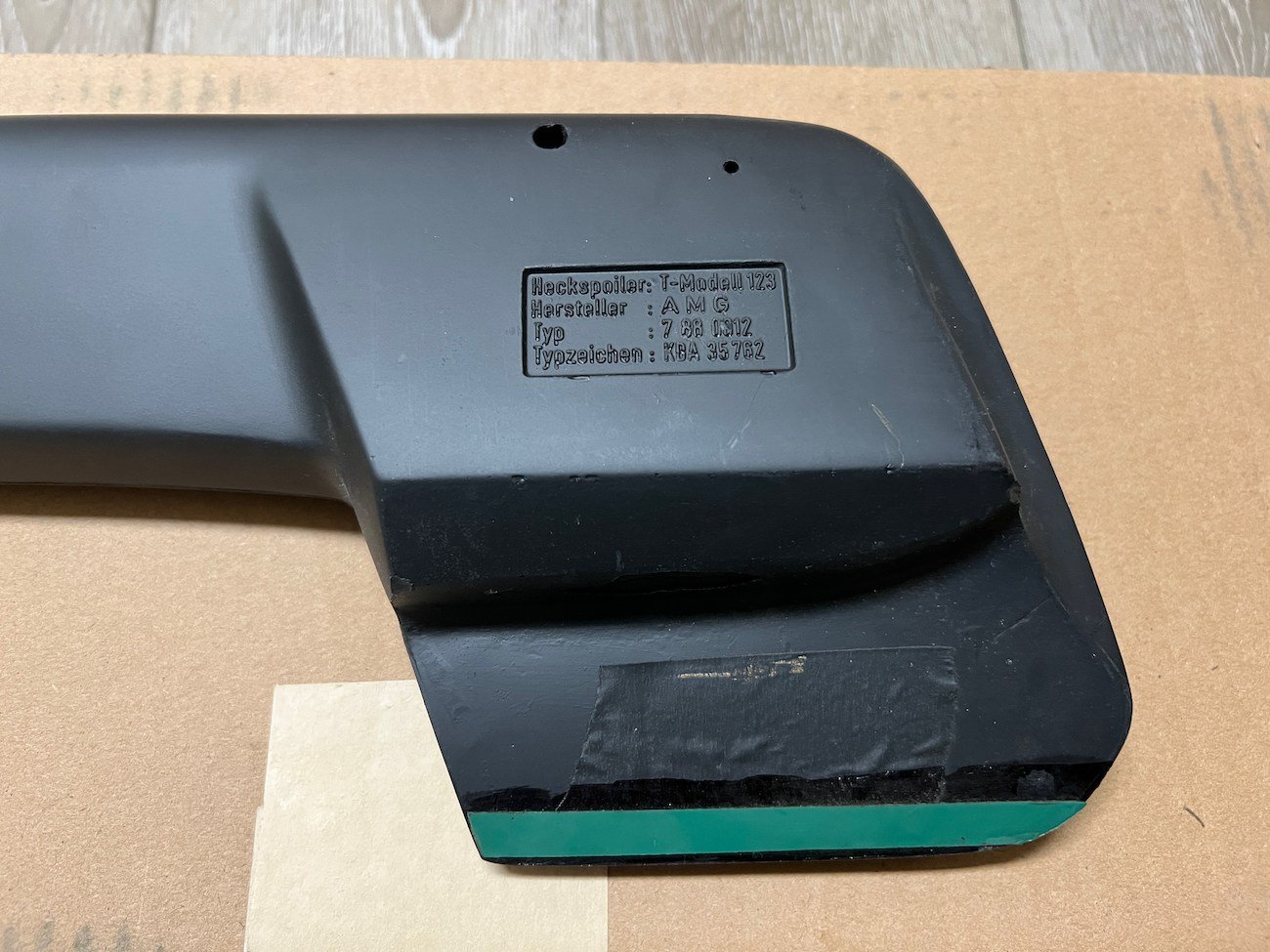 Premerger AMG S123 Wagon Spoiler - Image 9