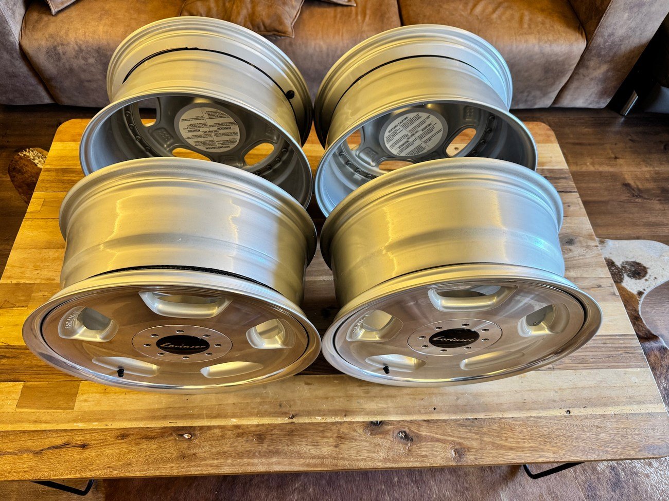 NOS 3-Piece 17″ Lorinser RSK-3 Wheels - Image 4