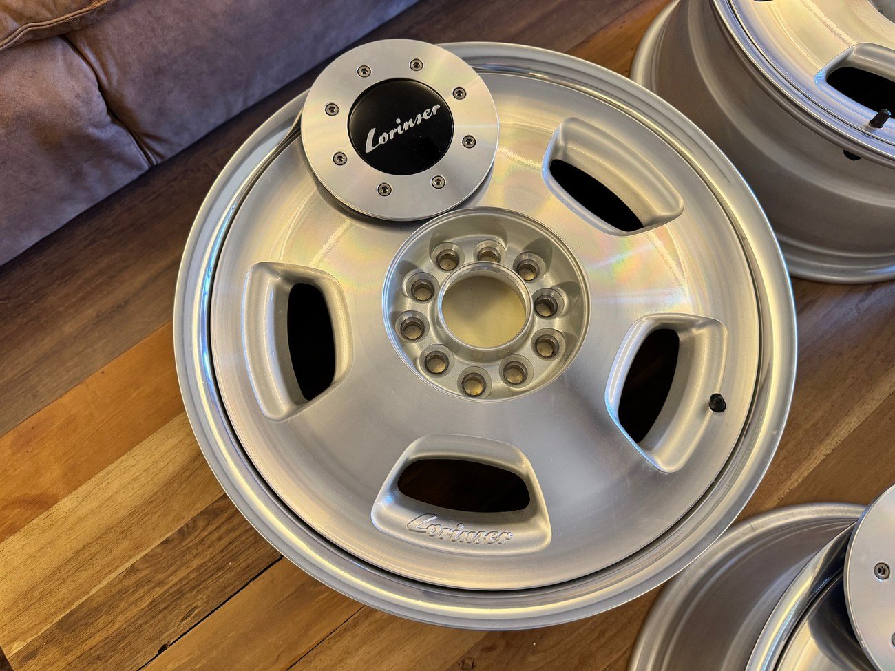 NOS 3-Piece 17″ Lorinser RSK-3 Wheels - Image 7