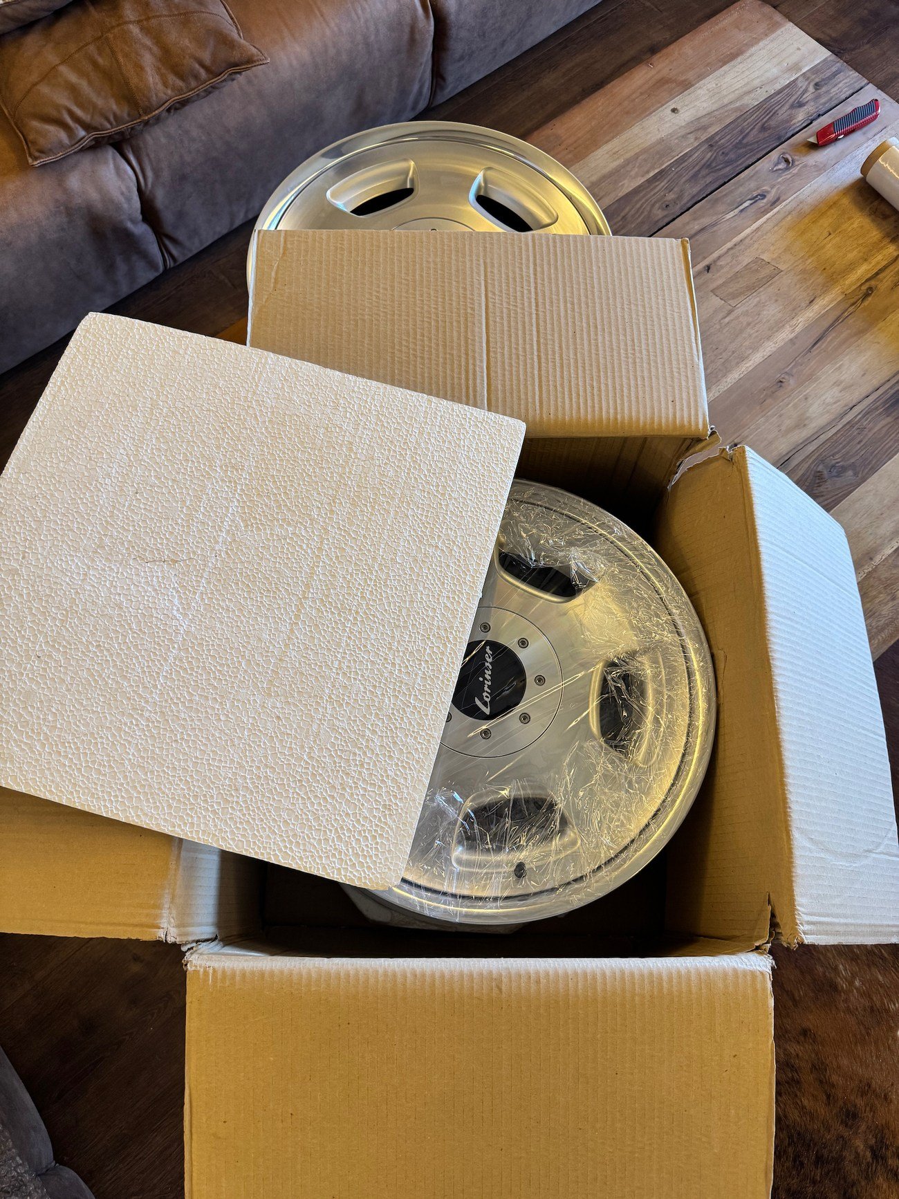 NOS 3-Piece 17″ Lorinser RSK-3 Wheels - Image 16