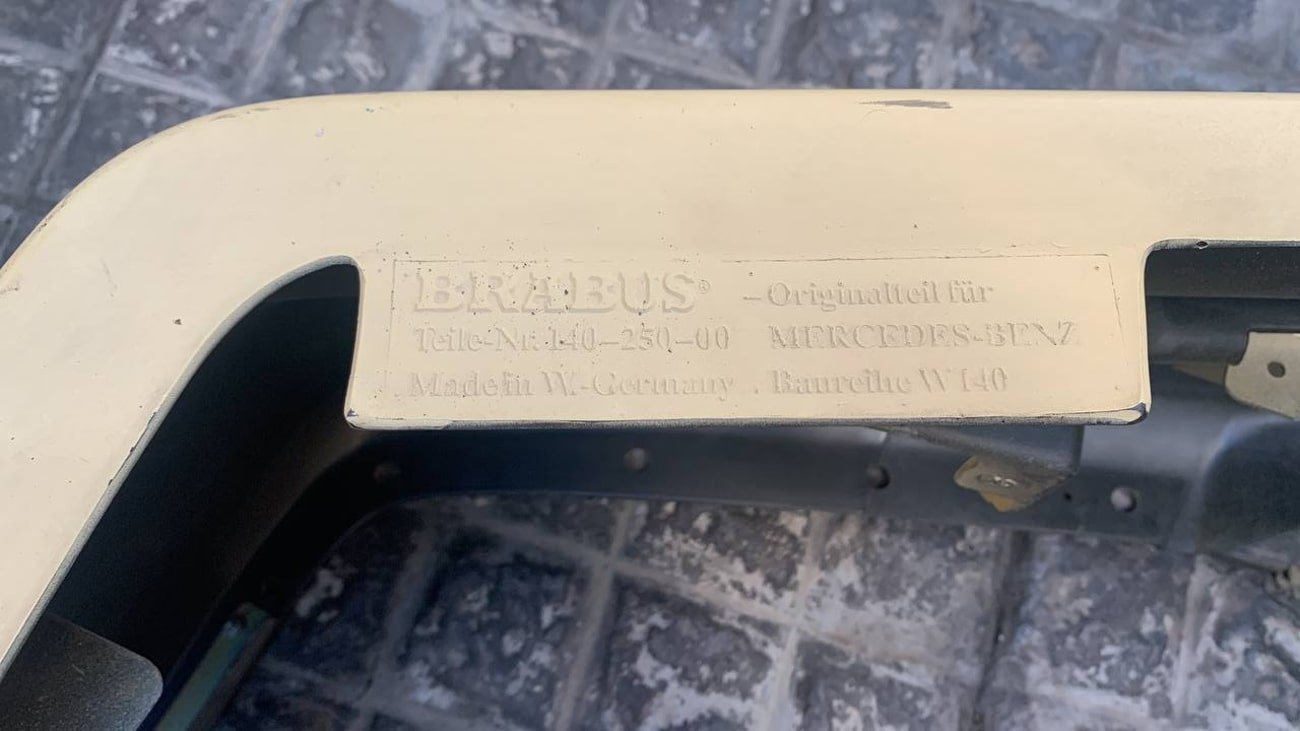 BRABUS W140 Gen 1 Front Bumper - Image 5