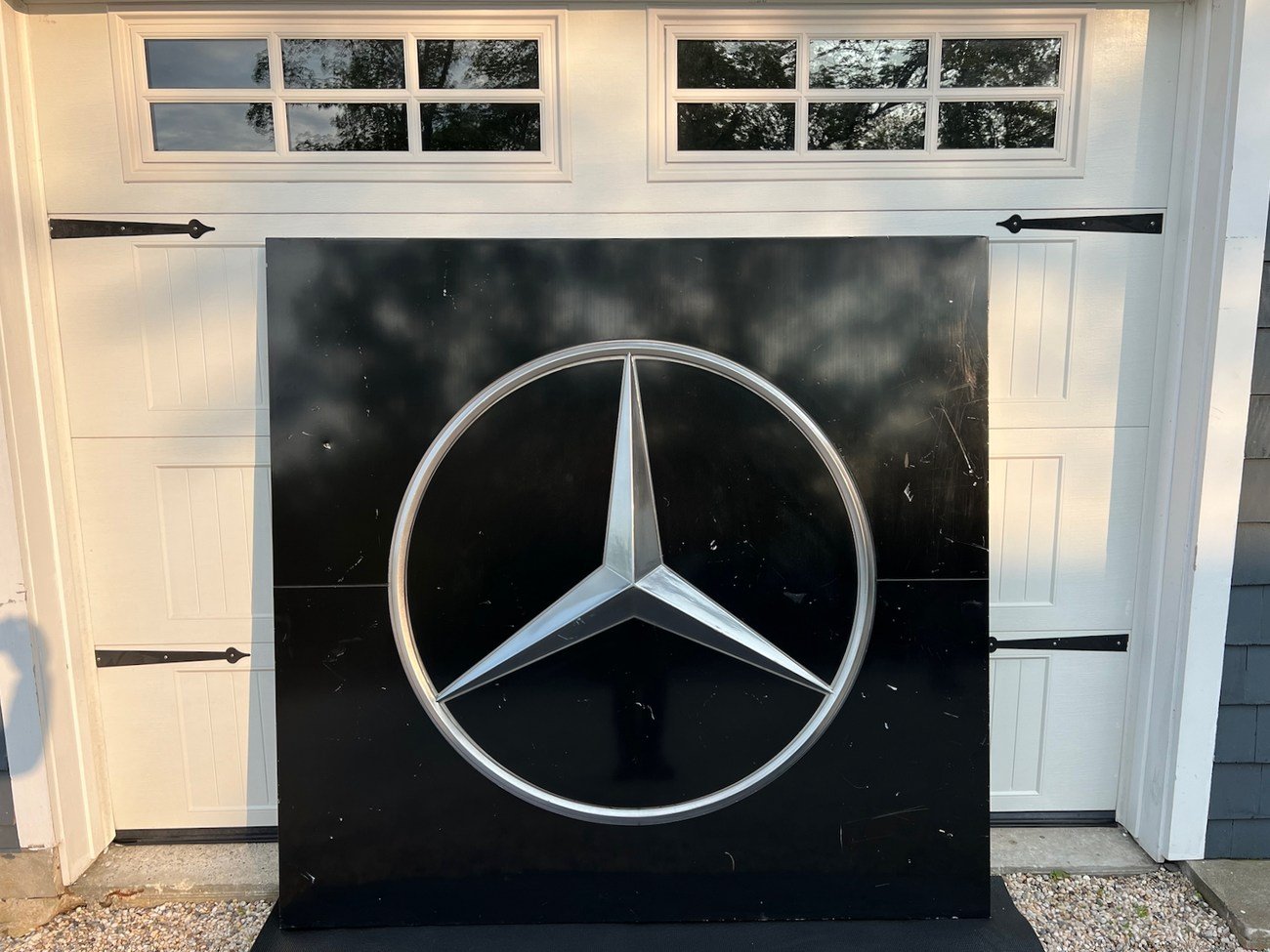 Mercedes-Benz Dealer Logo Sign 67" x 64"