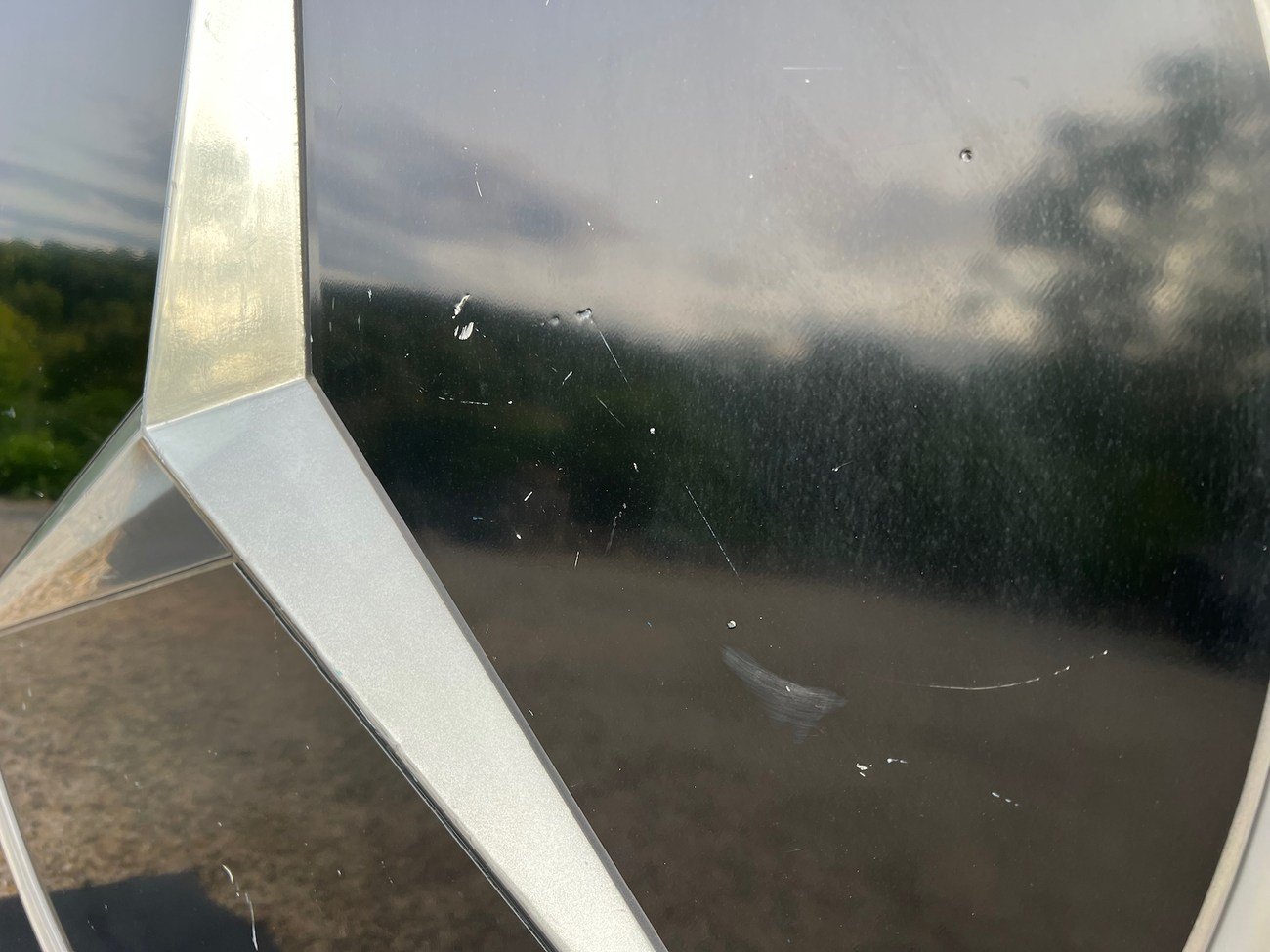 Mercedes-Benz Dealer Logo Sign 67" x 64" - Image 6