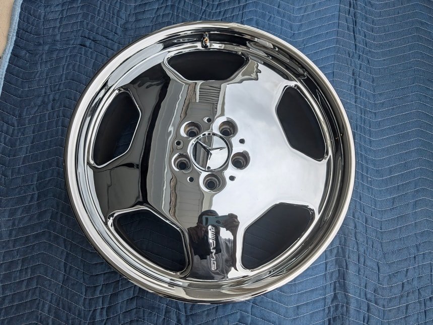 Staggered 19″ AMG Aero II Monoblock Wheels for W140 - Image 8