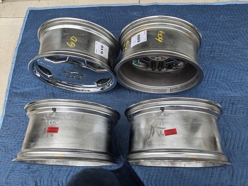 Staggered 19″ AMG Aero II Monoblock Wheels for W140 - Image 12