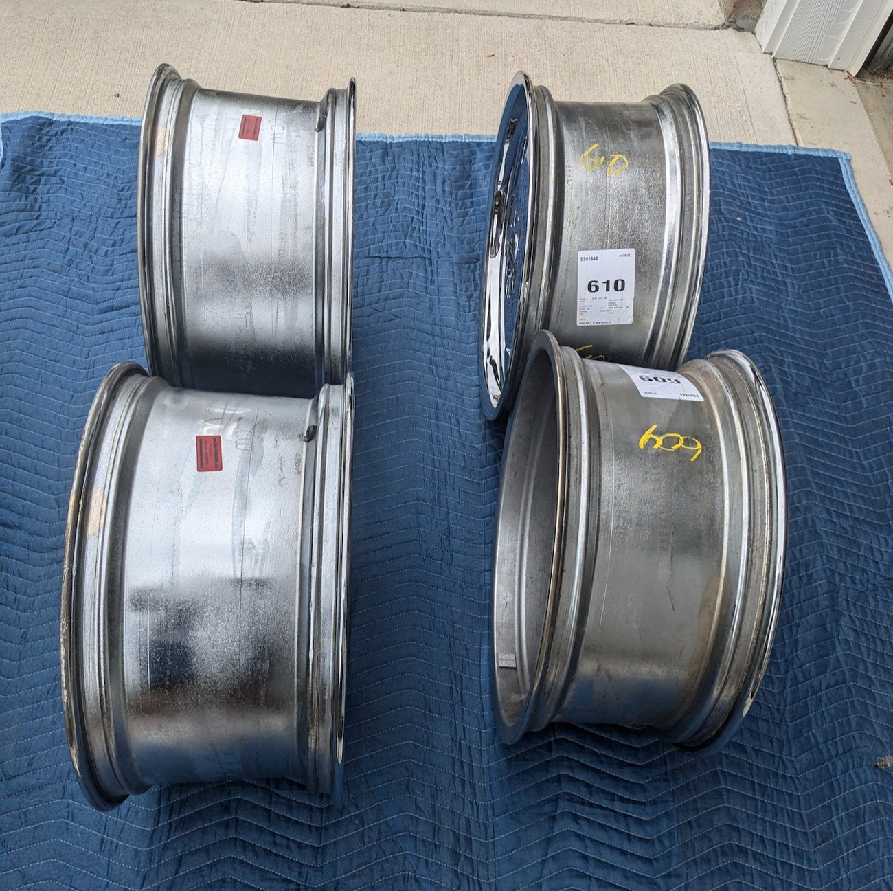 Staggered 19″ AMG Aero II Monoblock Wheels for W140 - Image 4