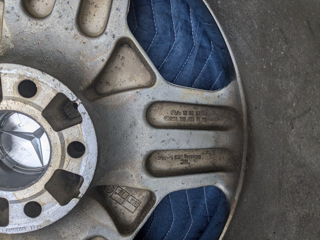 Staggered 19″ AMG Aero II Monoblock Wheels for W140 - Image 14