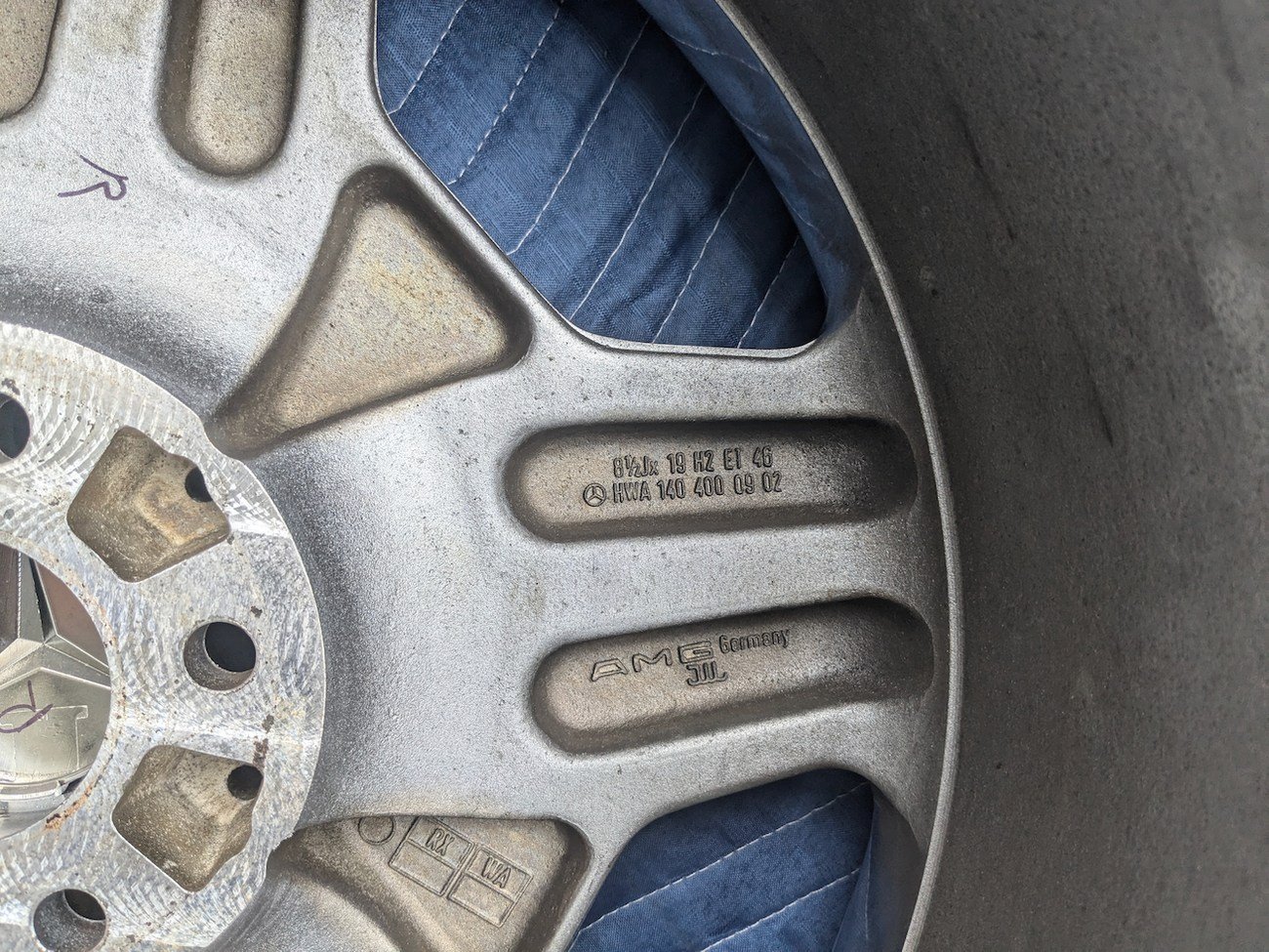 Staggered 19″ AMG Aero II Monoblock Wheels for W140 - Image 15