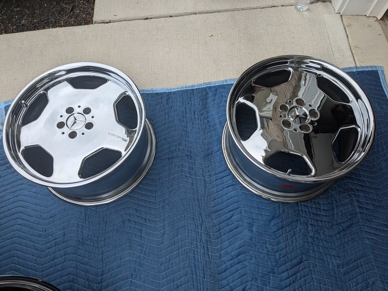 Staggered 19″ AMG Aero II Monoblock Wheels for W140 - Image 16