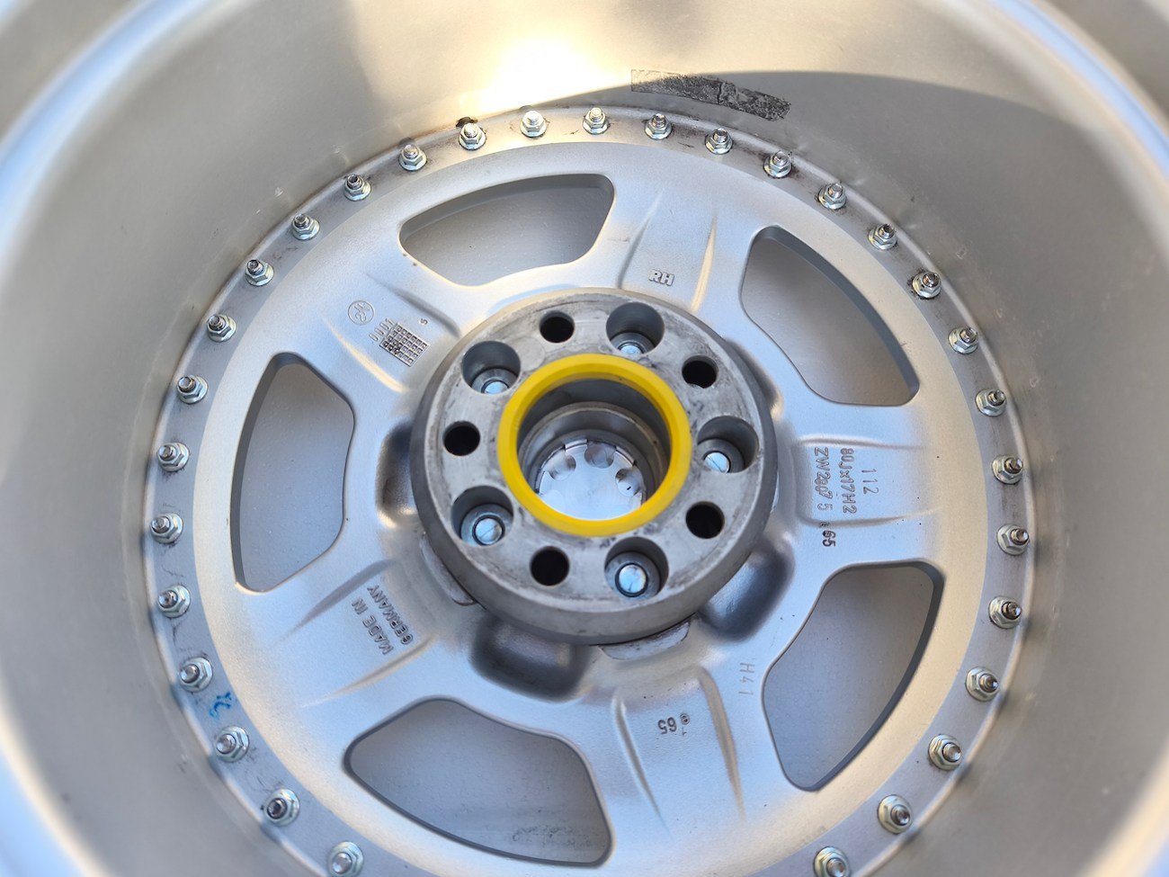 Staggered 2-Piece 17″ RH Alurad ZW2 Topline Wheels - Image 2