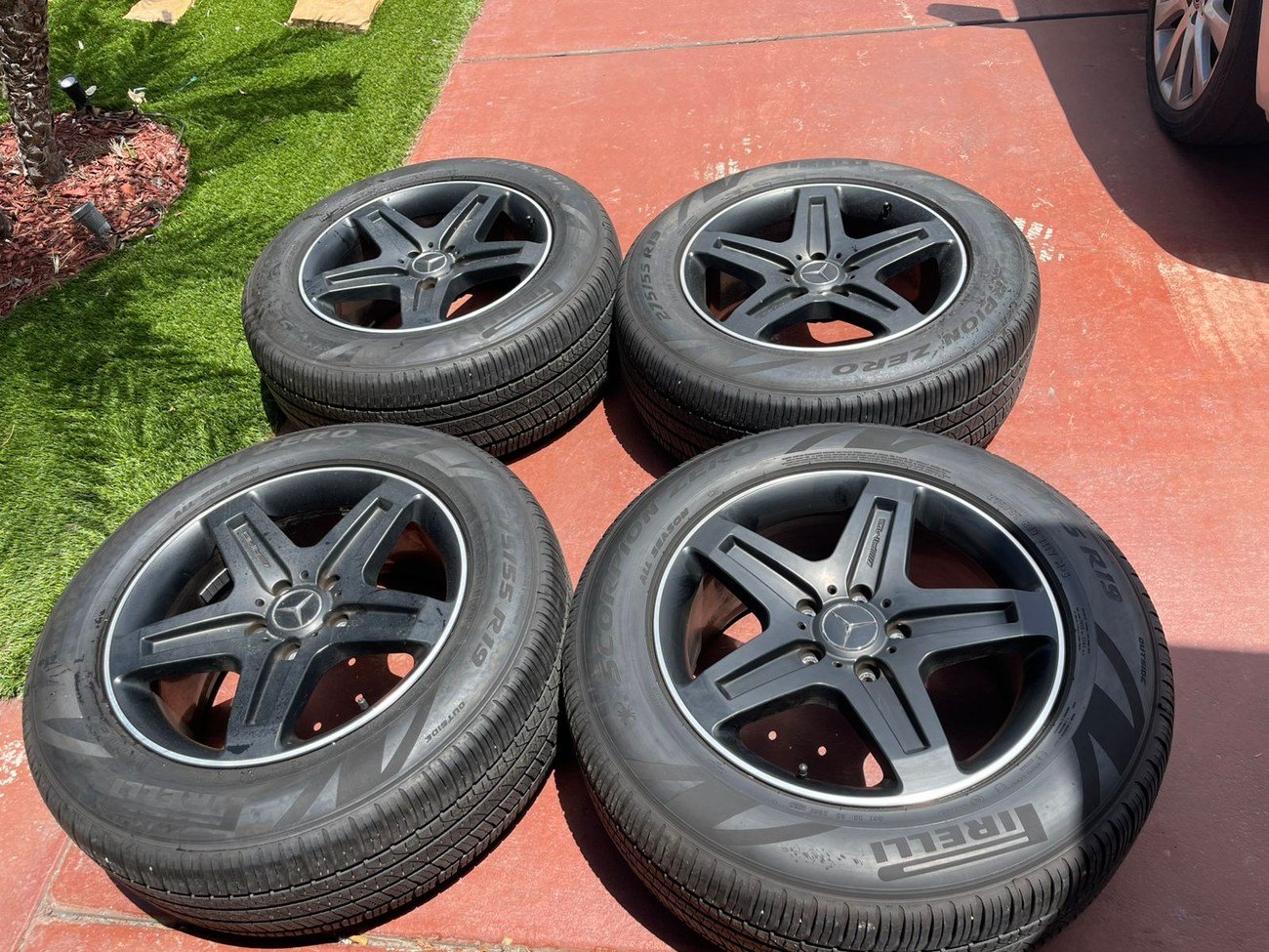 Factory 19″ AMG Wheels & Tires for W463 - Image 11