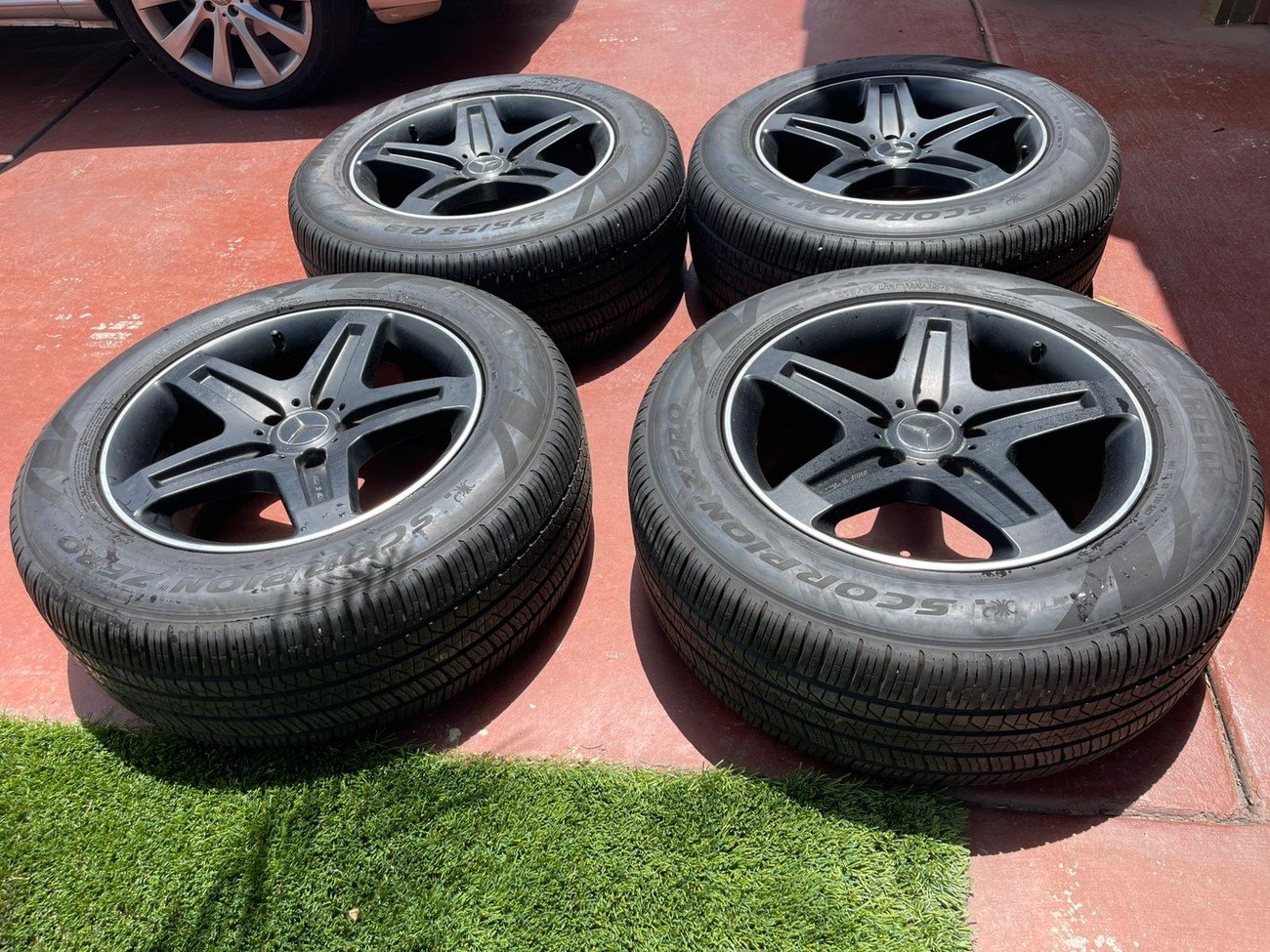 Factory 19″ AMG Wheels & Tires for W463 - Image 12