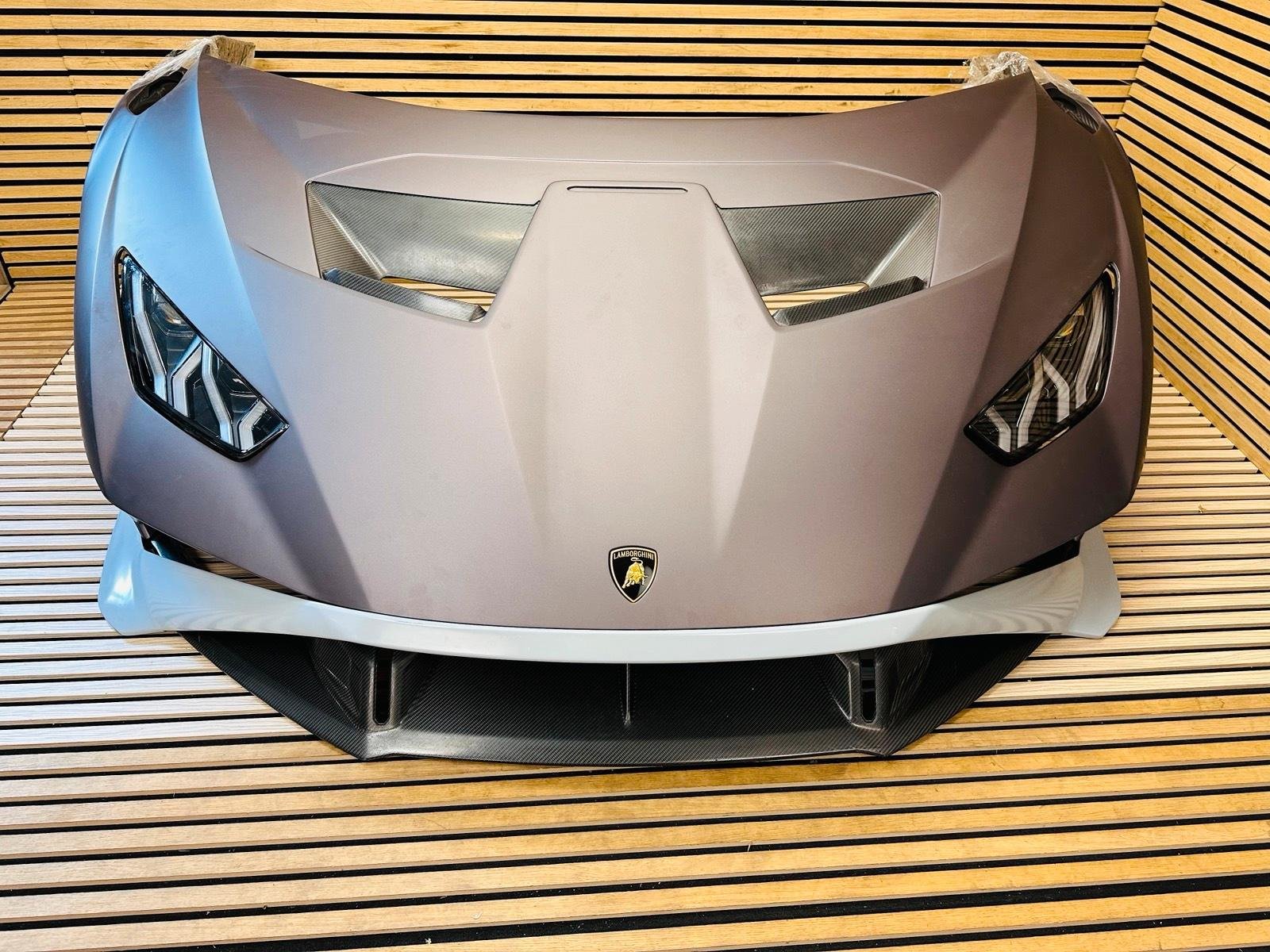 Lamborghini Huracán STO Hood, Front Bumper & Headlights - Image 13