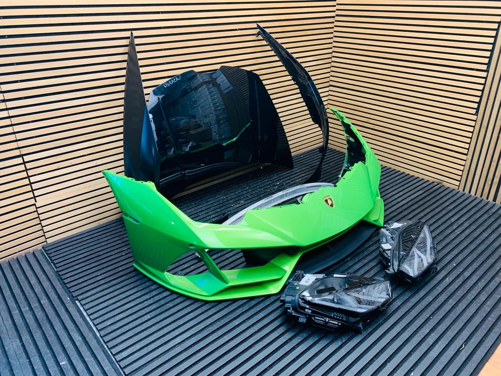 Lamborghini Huracán EVO Bonnet, Bumper, Headlights & Fenders Package