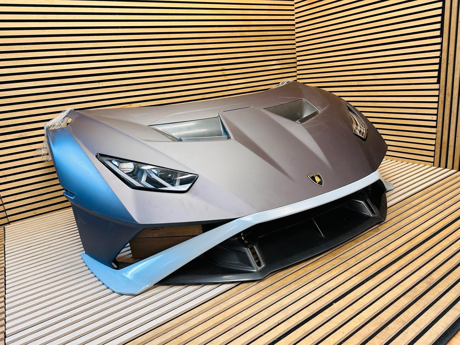 Lamborghini Huracán STO Hood, Front Bumper & Headlights