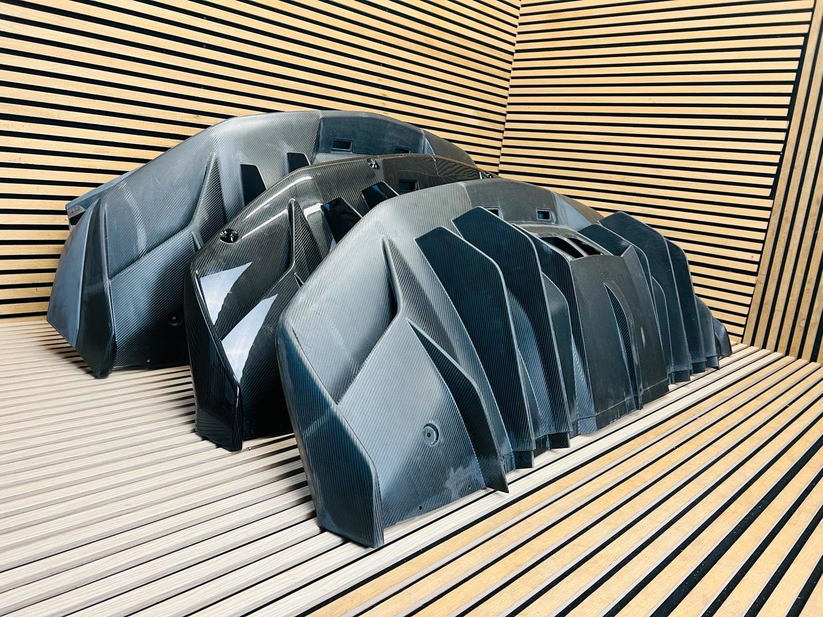 Lamborghini Aventador SVJ Carbon Rear Diffuser