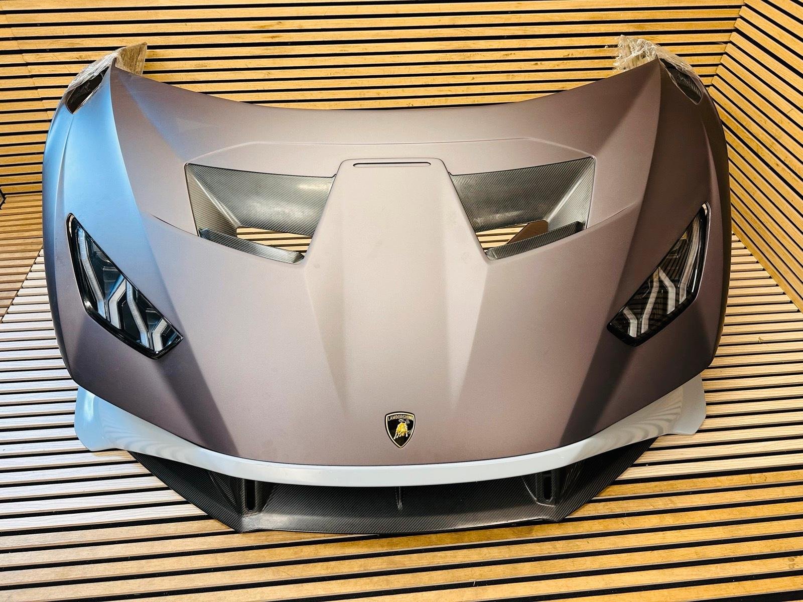 Lamborghini Huracán STO Hood, Front Bumper & Headlights - Image 12