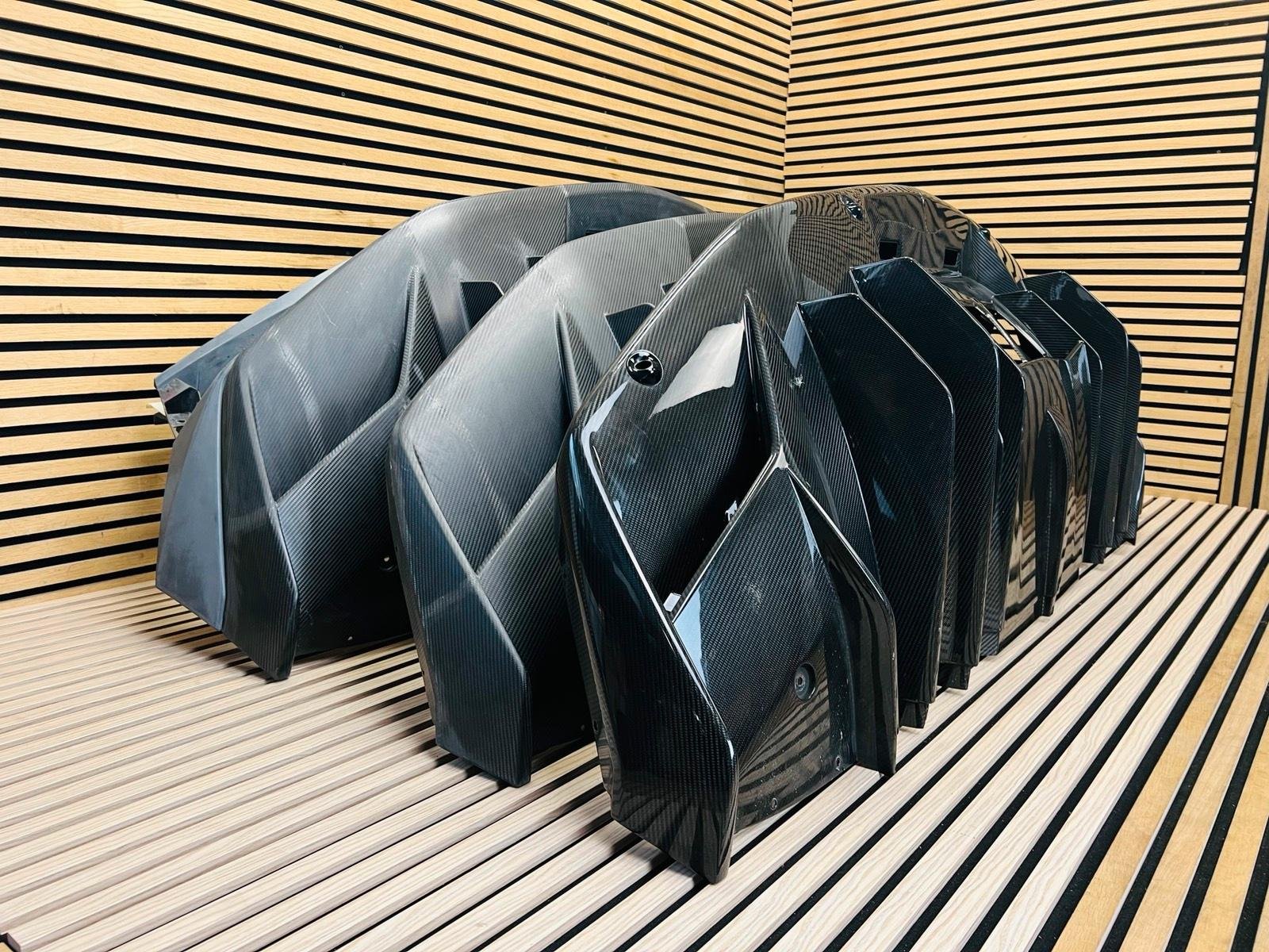 Lamborghini Aventador SVJ Carbon Rear Diffuser - Image 4