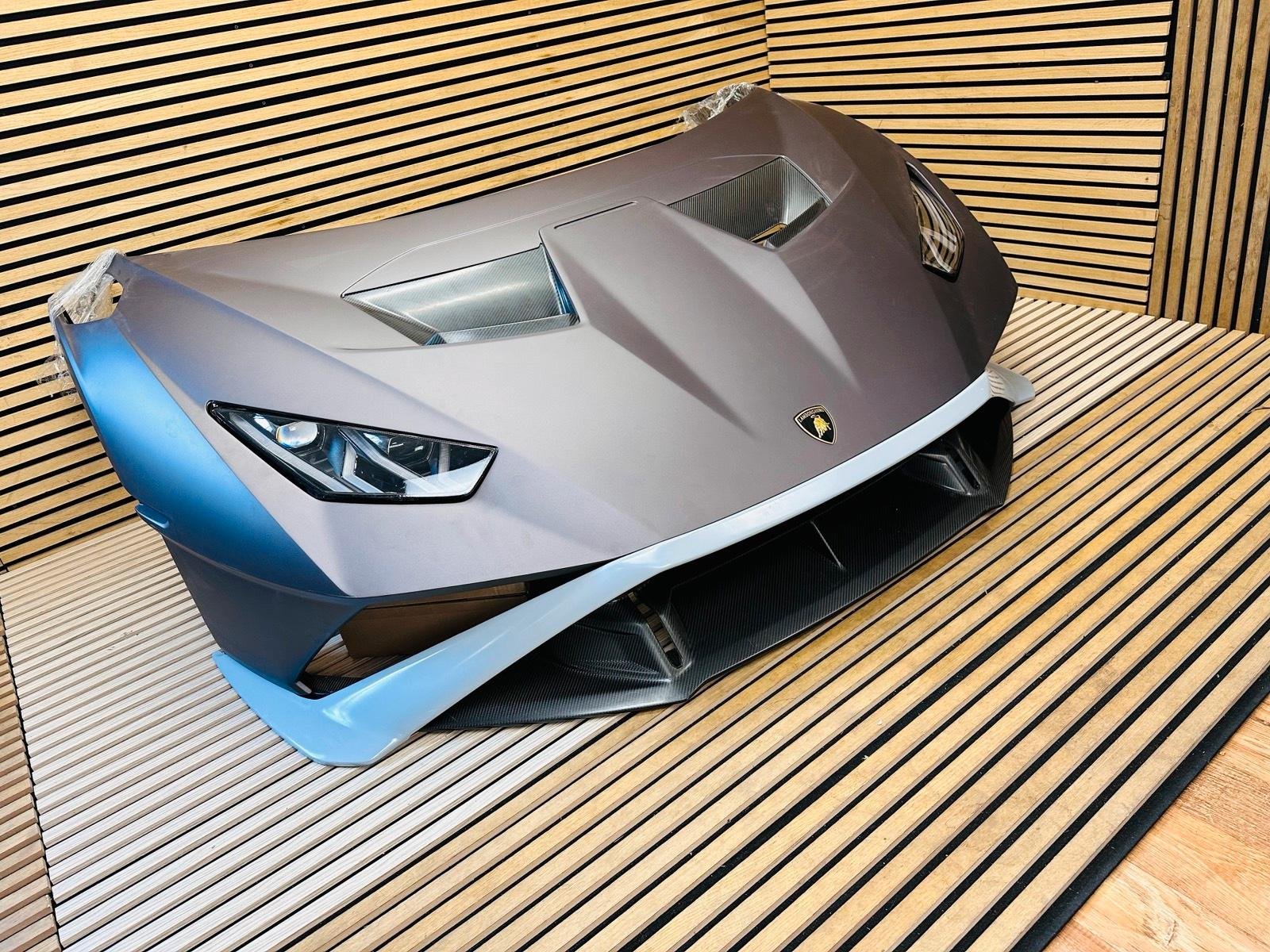 Lamborghini Huracán STO Hood, Front Bumper & Headlights - Image 4