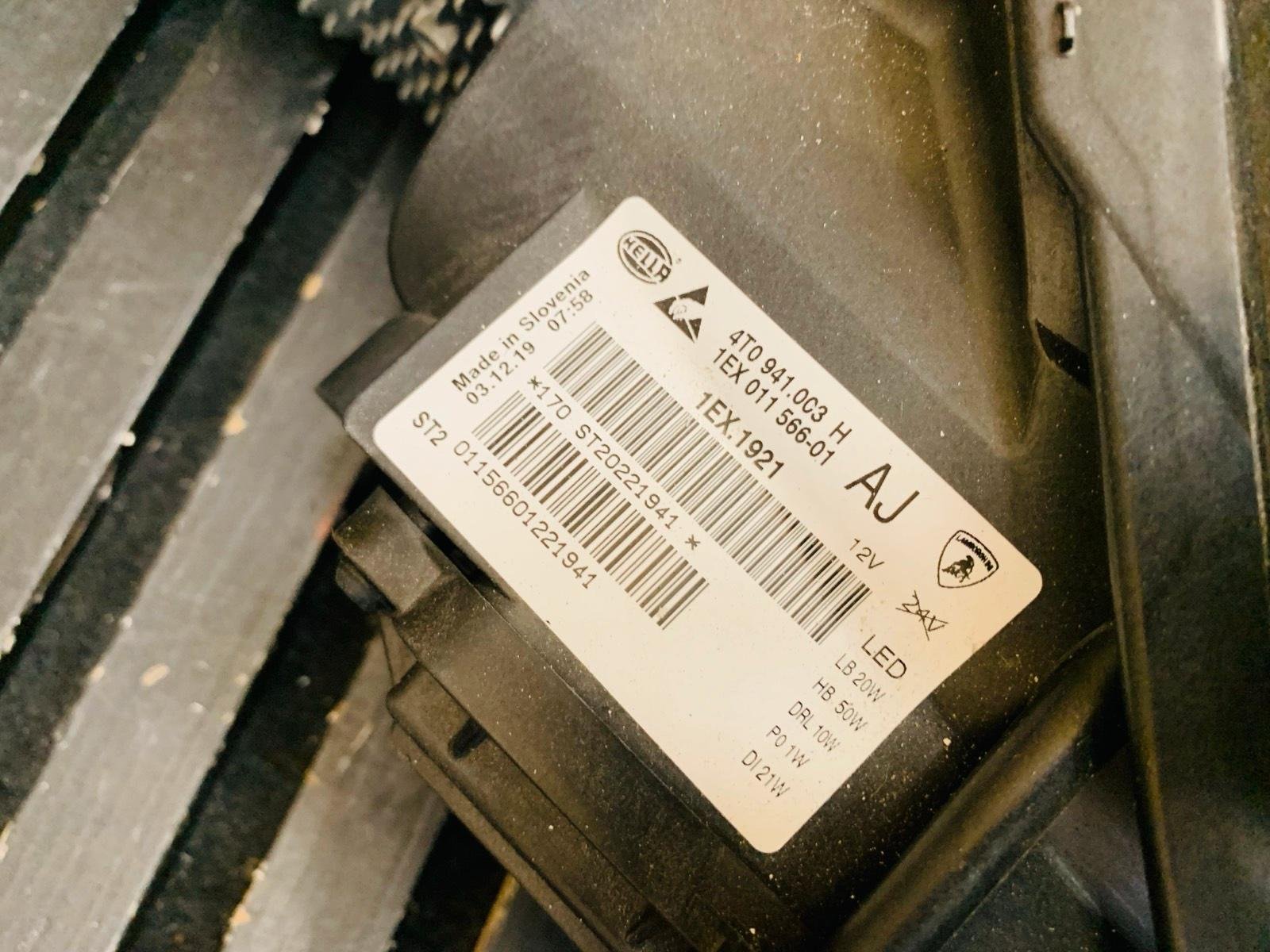 Lamborghini Huracán EVO Bonnet, Bumper, Headlights & Left Fender Package - Image 3