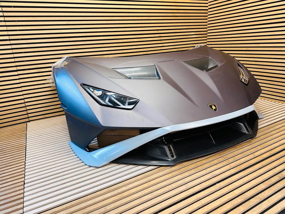Lamborghini Huracán STO Hood, Front Bumper & Headlights - Image 5
