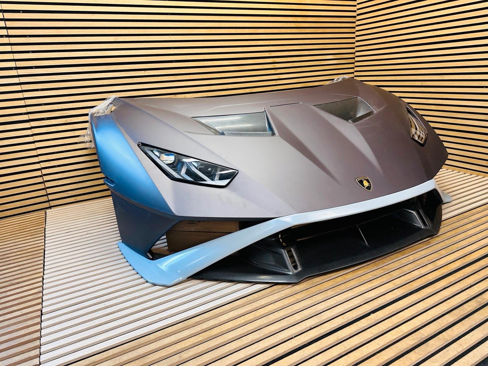 Lamborghini Huracán STO Hood, Front Bumper & Headlights - Image 9