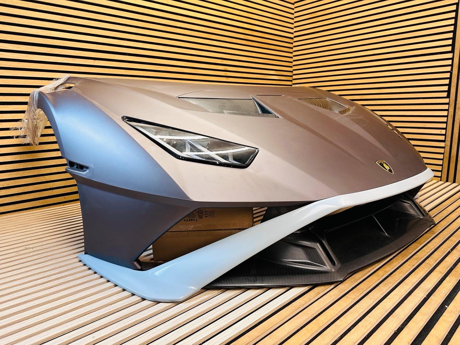 Lamborghini Huracán STO Hood, Front Bumper & Headlights - Image 10