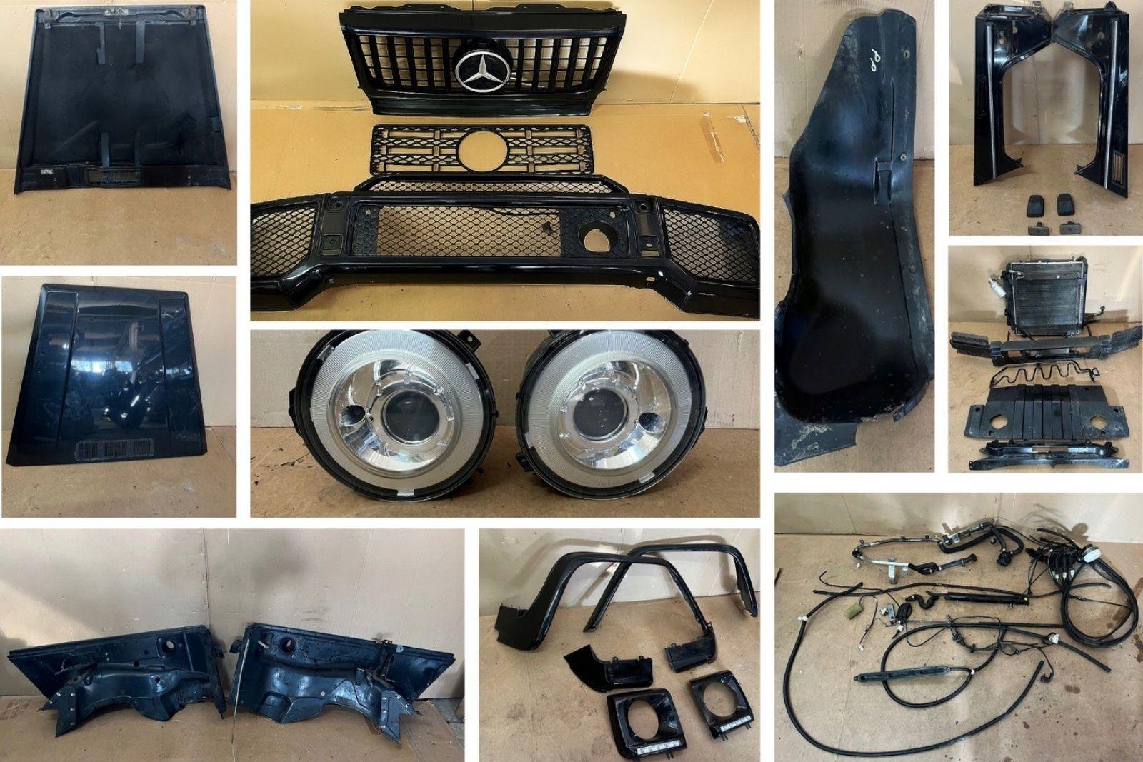 Mercedes G500 AMG 463 Complete Front Section - Image 2