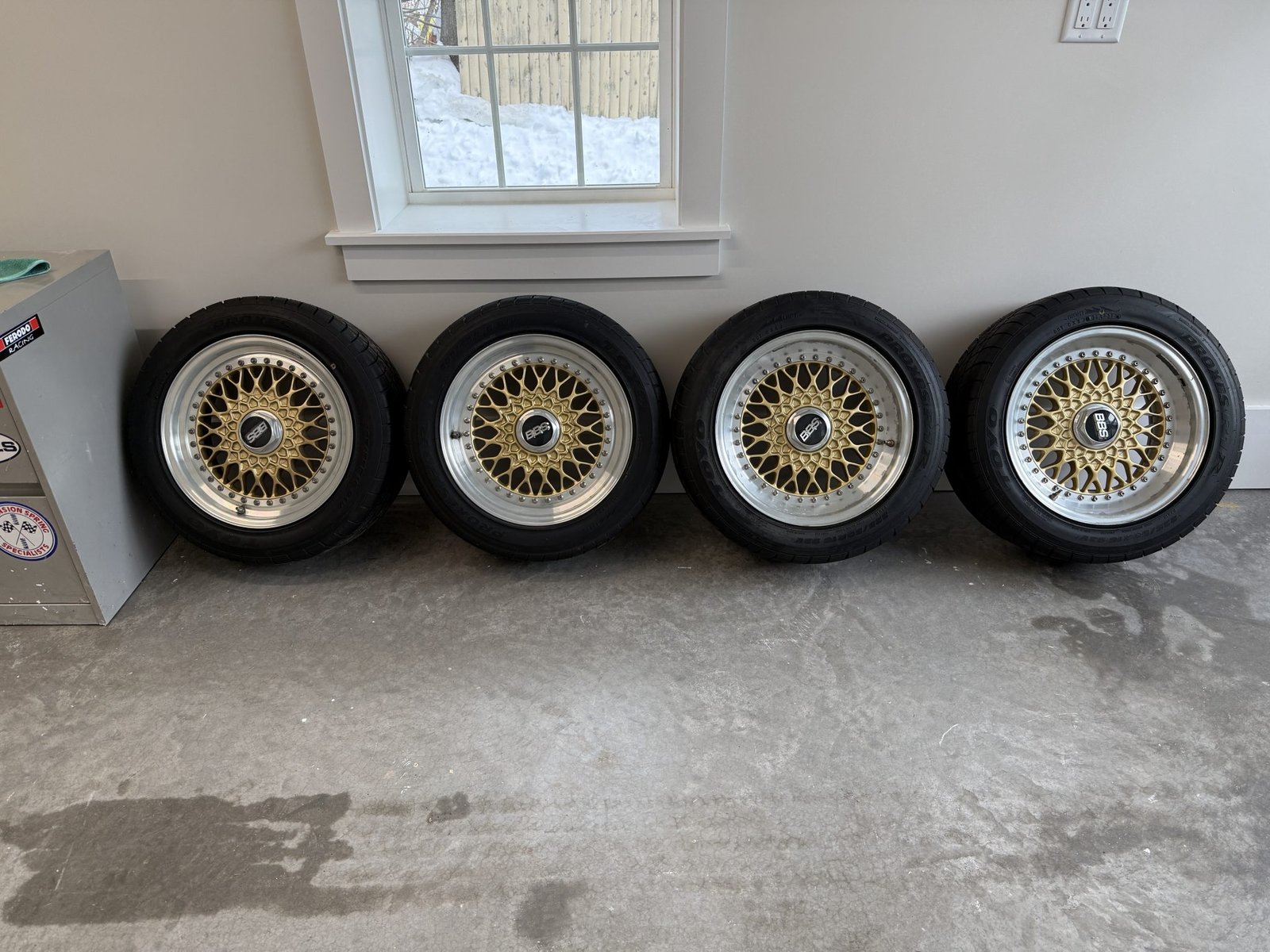 16×7″ and 16×8″ BBS RS Wheels for Porsche