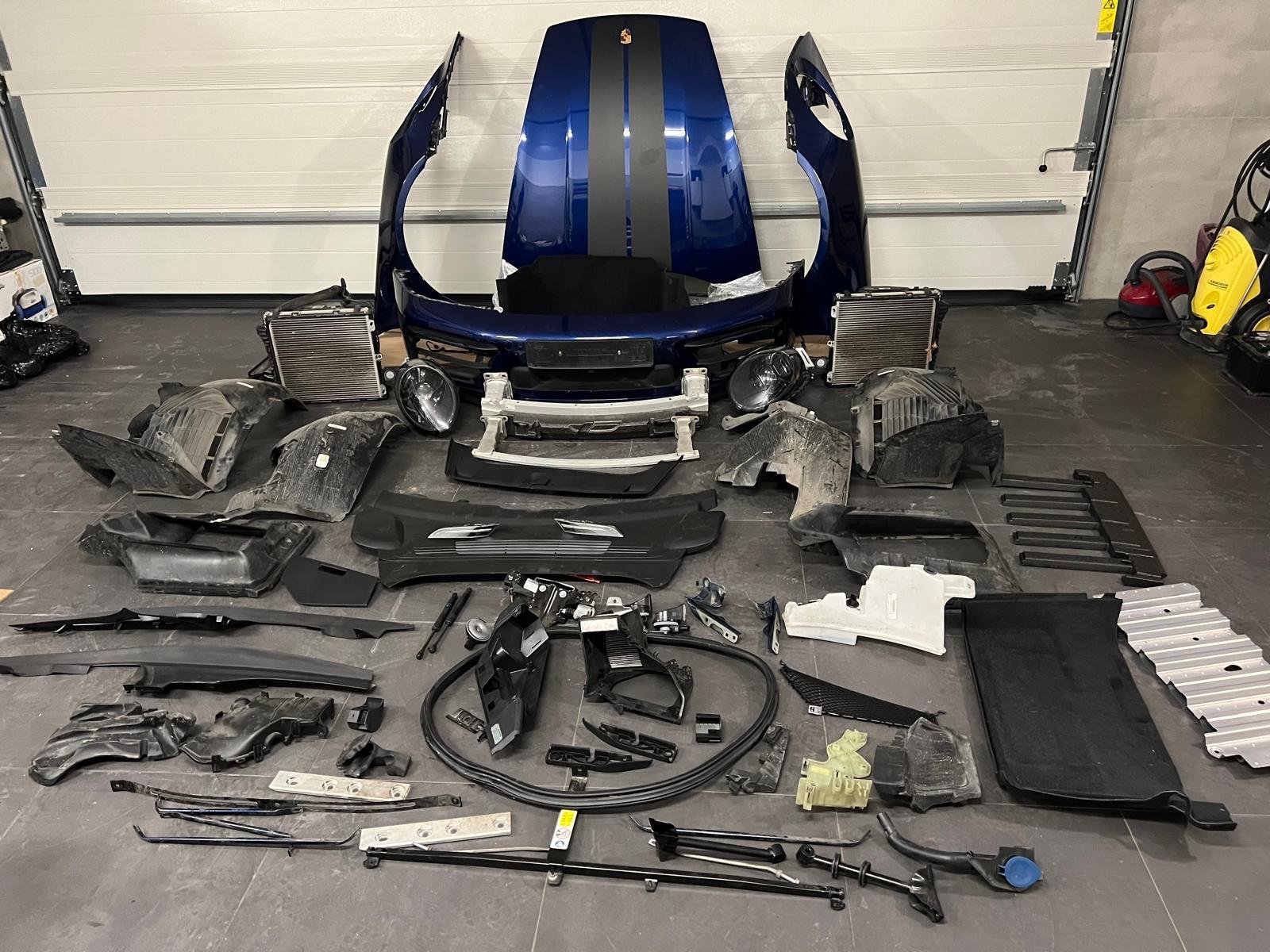 Porsche 911 992 GTS Complete Front Body Kit